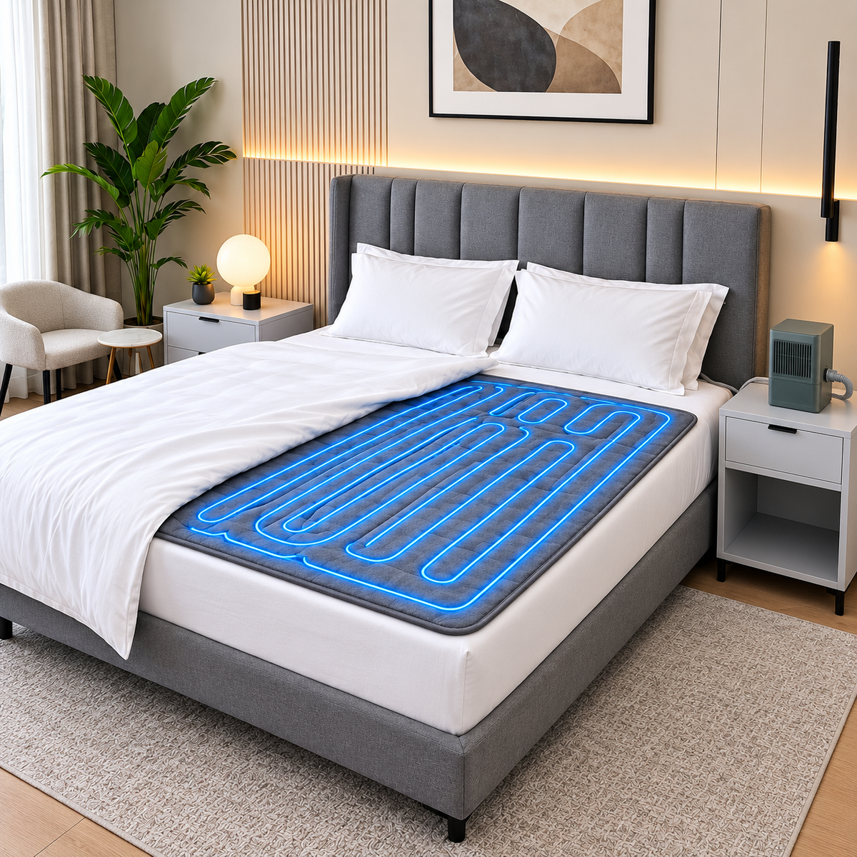 Arctic Rest 4 Water Cooled Mattress Pad – Advanced Sleep Cooling System